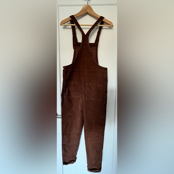 Aerie brown corduroy overalls - Picture 2 of 3